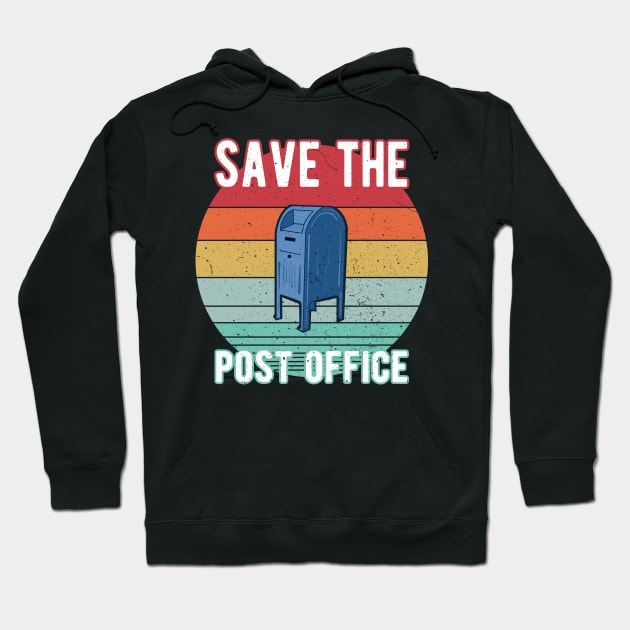 Save The Post Office - Mail in Ballot Hoodie by KawaiinDoodle